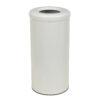Καλάθι Απλύτων 30lt Ανοξείδωτο Matt White Pam & Co Φ25x57εκ. 29-2557-03324home