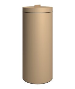 Καλάθι Απλύτων Ανοξείδωτο Matt Beige 26x60εκ.-30ltr Pam & Co 2560-10324home