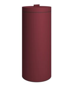 Καλάθι Απλύτων Ανοξείδωτο Matt Bordeaux 26x60εκ.-30ltr Pam & Co 2560-15324home