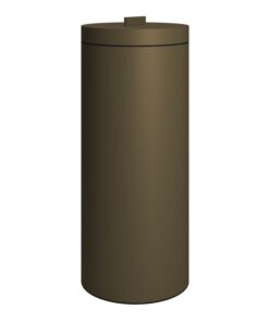 Καλάθι Απλύτων Ανοξείδωτο Matt Light Bronze 26x60εκ.-30ltr Pam & Co 2560-96324home