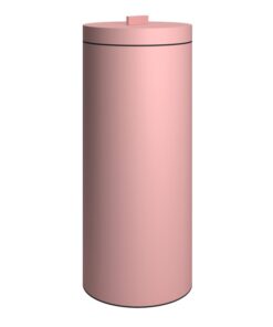 Καλάθι Απλύτων Ανοξείδωτο Matt Pink 26x60εκ.-30ltr Pam & Co 2560-30324home