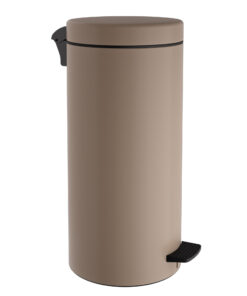 Καλάθι Απορριμμάτων 20lt Soft Close Ανοξείδωτο Matt Beige Pam & Co Φ25x55εκ. 18-310-10324home