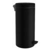 Καλάθι Απορριμμάτων 20lt Soft Close Ανοξείδωτο Matt Black Pam & Co Φ25x55εκ. 18-310-40324home
