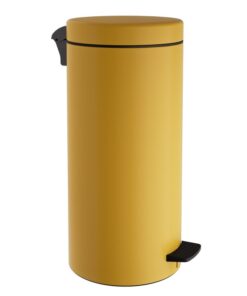 Καλάθι Απορριμμάτων 25lt Matt Yellow 25x55εκ. Pam & Co 2553-60324home
