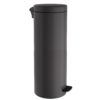Καλάθι Απορριμμάτων 30lt Soft Close Ανοξείδωτο Matt Anthracite Pam & Co Φ25x65εκ. 2565-11324home