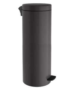 Καλάθι Απορριμμάτων 30lt Soft Close Ανοξείδωτο Matt Anthracite Pam & Co Φ25x65εκ. 2565-11324home