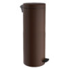 Καλάθι Απορριμμάτων 30lt Soft Close Ανοξείδωτο Matt Wenge Pam & Co Φ25x65εκ. 2565-94324home
