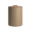 Καλάθι Απορριμμάτων Πάγκου 6lt Ανοξείδωτο Matt Beige Pam & Co Φ20x25εκ. 2326-10324home