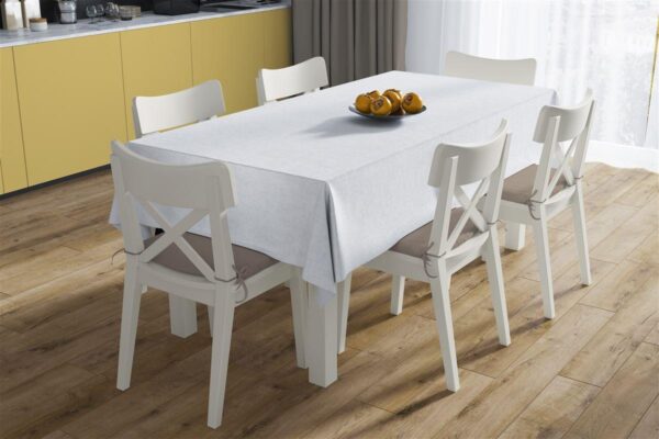 Καρές Αλέκιαστος Polycotton 90x90εκ. Panama White DimCol24home