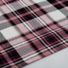 Καρές Εμπριμέ Polycotton Αλέκιαστος 90x90εκ. Tartan 494 Rotten Apple DimCol24home