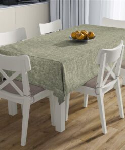 Καρές Μονόχρωμος Polycotton Αλέκιαστος 90x90εκ. Panama Olive DimCol24home