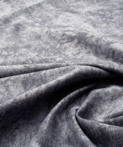 Καρές Μονόχρωμος Polycotton Αλέκιαστος 90x90εκ. Panama Shadow Dark Grey DimCol24home
