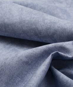 Καρές Μονόχρωμος Polycotton Αλέκιαστος 90x90εκ. Panama Shadow Sky Blue DimCol24home