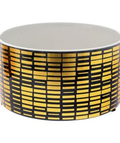 Κασπώ Κεραμικό Χρυσό-Μαύρο iliadis Φ15x8εκ. 8216124home