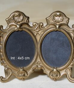 Κορνίζα 2 Θέσεων Μπρούτζινη Royal Art 4x5εκ. STL01GL24home