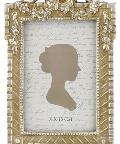 Κορνίζα Polyresin Αντικέ PAPSHOP Χρυσή 14,2x21,8εκ. KI6924home
