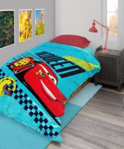 Κουβέρτα Μονή Βελουτέ 160x220εκ. Cars 513 Disney DimCol24home
