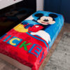 Κουβέρτα Μονή Βελουτέ 160x220εκ. Mickey 561 Disney Dimcol24home