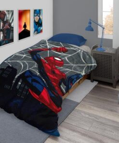 Κουβέρτα Μονή Βελουτέ 160x220εκ. Spiderman 518 Disney DimCol24home