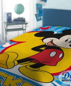 Κουβέρτα Μονή Πικέ 160x240εκ. Mickey 565 Digital Print Disney Dimcol24home