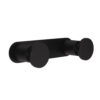 Κρεμάστρα Τοίχου 2 Θέσεων Ανοξείδωτη Matt Black Pam & Co 12x3,5x2,5εκ. 70-40324home