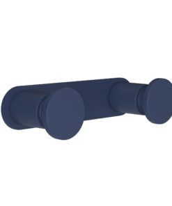 Κρεμάστρα Τοίχου 2 Θέσεων Ανοξείδωτη Matt Navy Blue Pam & Co 12x3,5x2,5εκ. 70-20324home