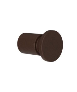 Κρεμάστρα Τοίχου Μεταλλική Matt Wenge Pam & Co 2,2x5εκ. 10-94324home