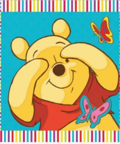 Λαβέτα-Μαγική Πετσέτα 30x30εκ. Digital Print Winnie 01 Disney Dimcol24home
