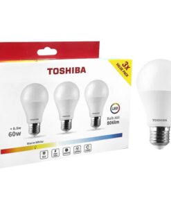 Λάμπα Led Σετ 3τμχ A60 8,5W E27 Θερμό Φως Toshiba 88-45424home