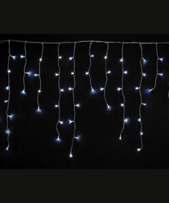 Λαμπάκια Κουρτίνα Σταλακτίτες 300 led Με Πρόγραμμα Ψυχρό Λευκό Φως 600x70εκ. iliadis 7502124home