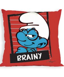 Μαξιλάρι Διακοσμητικό Micro 40x40εκ. Smurfs 17 Digital Print Disney Dimcol24home