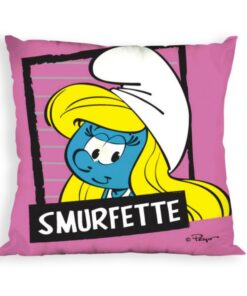 Μαξιλάρι Διακοσμητικό Micro 40x40εκ. Smurfs 18 Digital Print Disney Dimcol24home