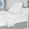 Μαξιλαροθήκη Βαμβακερή 50x70εκ. Elephant 174 Blue Dimcol24home