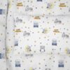 Μαξιλαροθήκη Βαμβακερή Bebe 35x45εκ. Sweet Dreams 554 White-Sky Blue DimCol24home