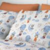 Μαξιλαροθήκη Φάκελος Βαμβακερή 50x70εκ. Reach The Stars 191 Sky Blue DimCol24home