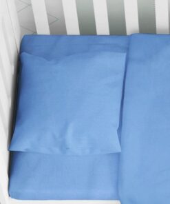 Μαξιλαροθήκη Φάκελος Βαμβακερή Bebe 35x45εκ. Solid 498 Sky Blue DIMcol24home