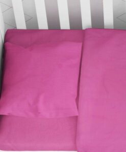 Μαξιλαροθήκη Φάκελος Βαμβακερή Bebe 35x45εκ. Solid 499 Fuchsia DIMcol24home