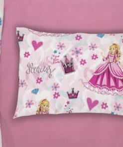 Μαξιλαροθήκη Φάκελος Polycotton Rotary 50x70εκ. Princess 390 Pink Dimcol24home