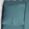 Μαξιλαροθήκη Μονόχρωμη Βαμβακερή Bebe 35x45εκ. Solid 494 Petrol DimCol24home