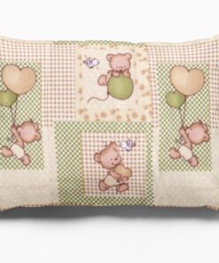 Μαξιλαροθήκη Παιδική Φανελένια 50x70εκ. Baloon 76 Beige DimCol24home