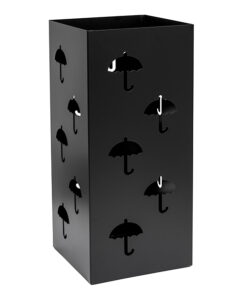 Ομπρελοθήκη Matt Black Pam & Co 22x22x50εκ. 25-40324home