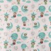 Πάνα Χασές Bebe Βαμβακερή 80x80εκ. Reach The Stars 192 Green DimCol24home