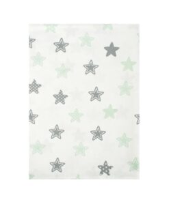 Πάνα Χασές Μπεμπέ 80x80εκ. Star 101 Green Dimcol24home