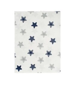 Πάνα Χασές Μπεμπέ 80x80εκ. Star 102 Blue Dimcol24home
