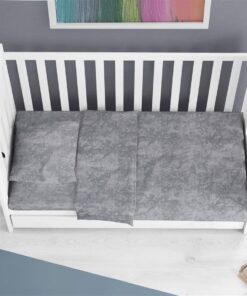 Παπλωματοθήκη Βαμβακερή Bebe Premium Shadow 613 120X160 Dark Grey DimCol24home