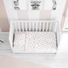 Παπλωματοθήκη Βαμβακερή Κούνιας 120x160εκ. Star 103 Grey Dimcol24home