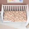 Παπλωματοθήκη Βαμβακερή Κούνιας 120x160εκ. Teddy Bear 535 Beige Dimcol24home