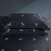 Παπλωματοθήκη Βαμβακοσατέν Μονή 170x245εκ. Cento Black 19V6924home