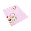 Παπλωματοθήκη Εμπριμέ Μπεμπέ 120x160εκ. Two Lovely Bears 65 Lila Dimcol24home