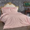 Παπλωματοθήκη Εμπριμέ Polycotton Μονή 160x240εκ. Οφηλία 277 Pink DimCol24home